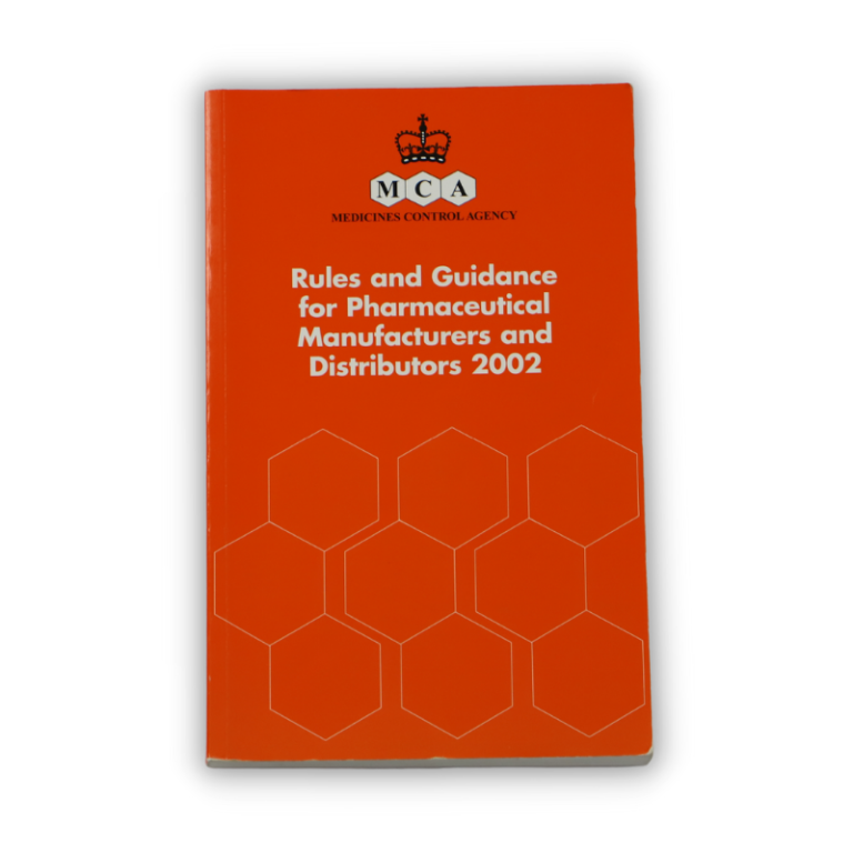 Rules and Guidance for Pharmacuetical Manufacturers and Distributors 2002