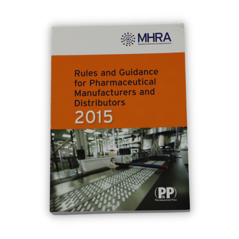 Rules and Guidance for Pharmacuetical Manufacturers and Distributors 2015